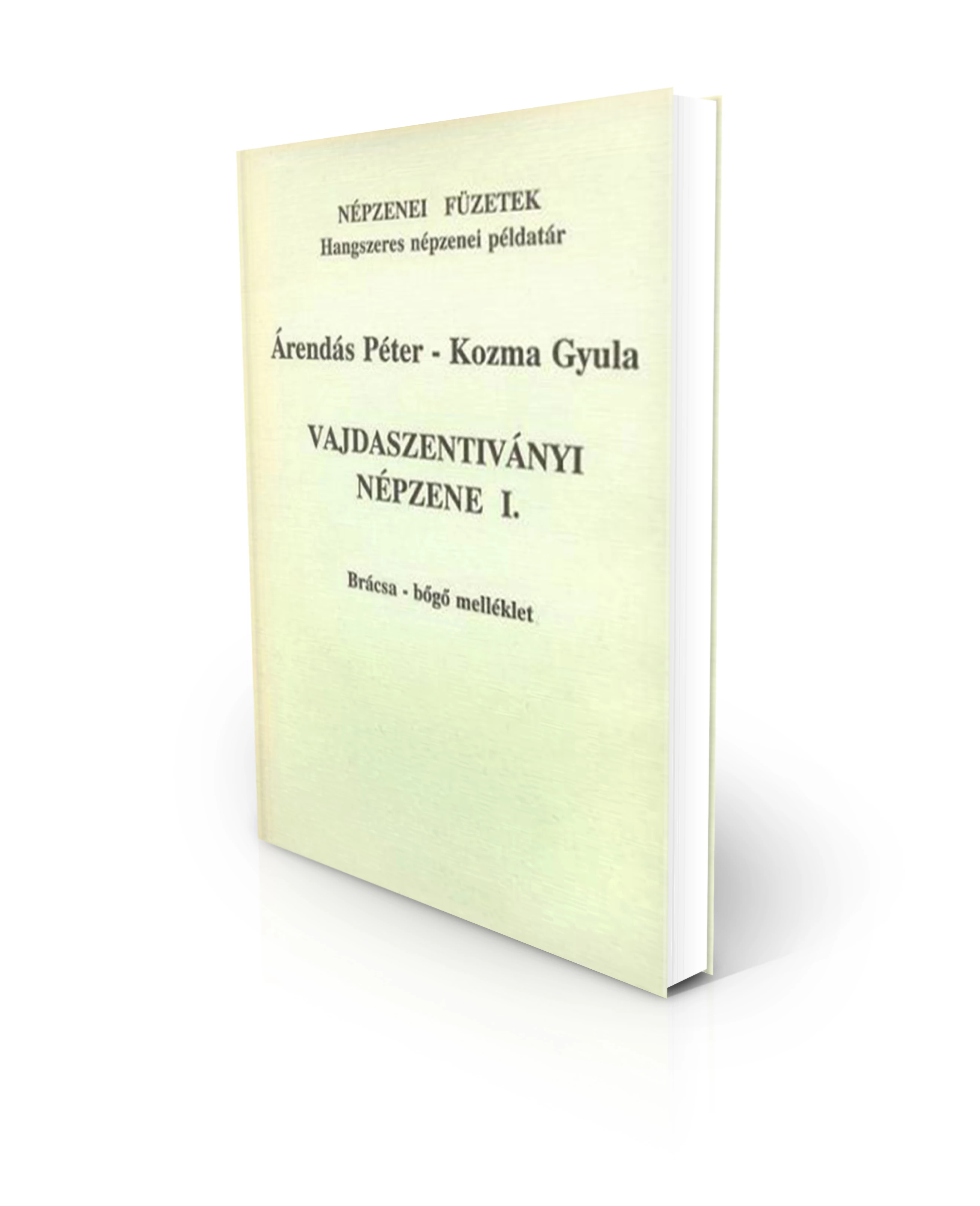 Vajdaszentiványi népzene I. brácsa-bőgő melléklet